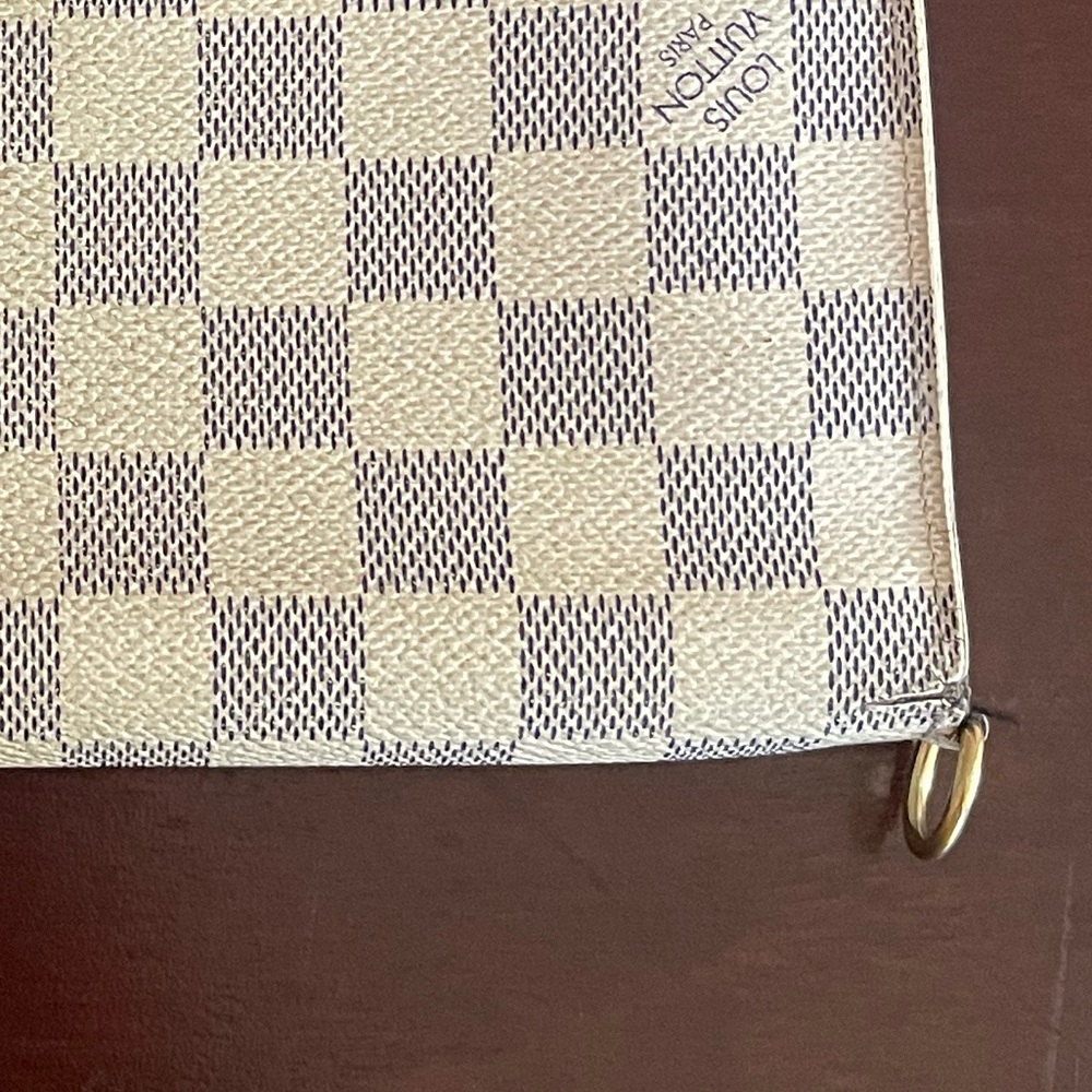 LOUIS VUITTON INSOLITE DAMIER AZUR LARGE WALLET - Picture 15 of 16